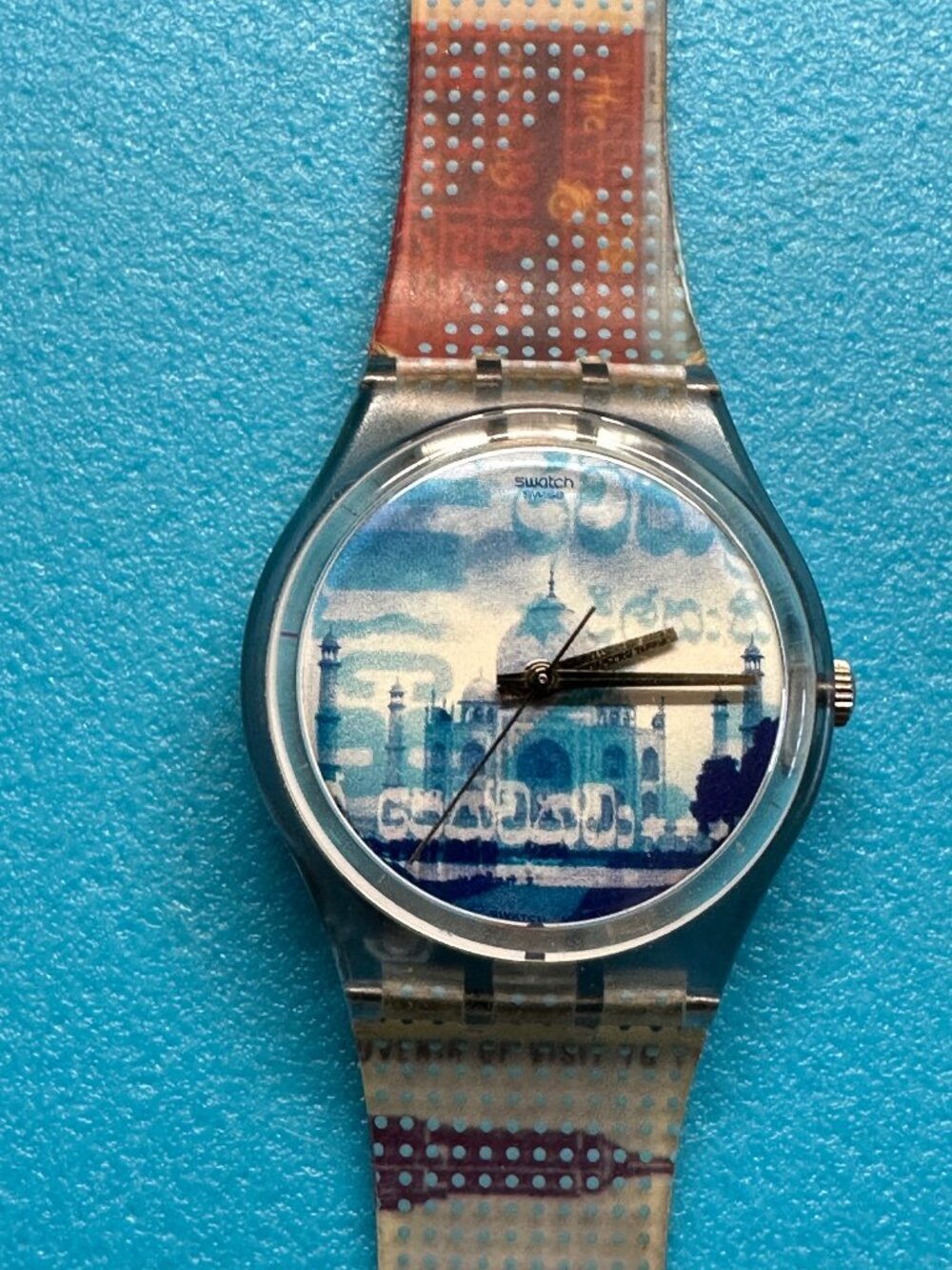 Swatch Watch Travel Diary GN195 Vintage 2001